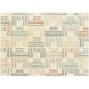 Oriental Weavers Pasargad Home Carson Collection Fabric Ivory/Multi Stripe Pattern- Living Room, Bedroom, Home Office Area Rug, 6' 7" X 9' 2" - 2 of 4