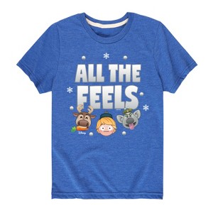 Boys' - Disney - All The Feels Short Sleeve Graphic T-Shirt - 1 of 4