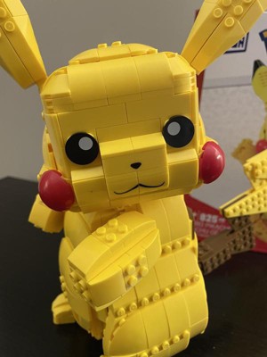 Mega Pokémon Jumbo Pikachu Building Set - 825pcs : Target