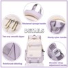 Generic Backpacks for Girls Set, Aesthetic Backpack, Lightweight Classic Backpack for Kids, 3Pcs Boys Girls Bookbags - 3 of 4