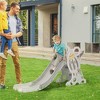 Resenkos Baby Indoor Slide, Kids Indoor Slide for Toddlers Ages 1.5-3, Small Toddler Slide, Space Toy Playset, Gray - 2 of 4