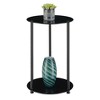 Designs2Go Classic Glass 2 Tier Round End Table - Breighton Home - 3 of 4