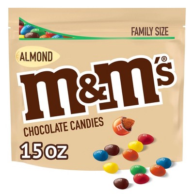 M&M's Almond Milk Chocolate Candy Family Size - 15.9 oz Bag 