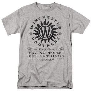 Supernatural Winchester Anti Possession Adult T-Shirt - 1 of 4
