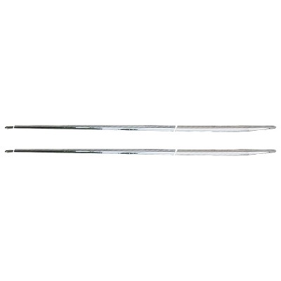 QAA is Compatible with 2011-2014 Cadillac CTS Coupe 6 Piece Stainless Body Molding Insert Trim Kit, 0.75" Width MI50254