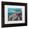 Trademark Fine Art Carolee Vitaletti Wild Octopus I Matted Framed Art - 3 of 4