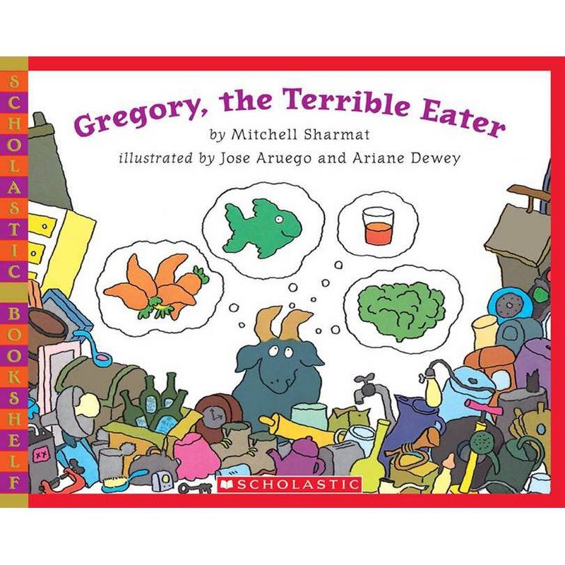 Gregory, the Terrible Eater - (Scholastic Bookshelf) by  Mitchell Sharmat (Paperback), 1 of 2