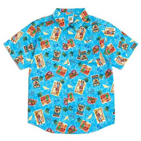 Disney mens button down shirts online