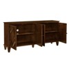 Okak 65/34" Modern Buffet Cabinet with Storage,Fluted Sideboard Console Table with Adjustable Shelves for Entryway/Kitchen/Dining Room - 2 of 4
