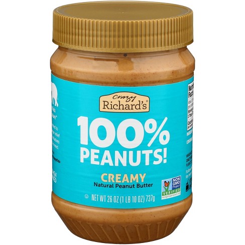 Crazy Richard Peanut Butter Creamy - Case of 6 - 26 oz - image 1 of 1