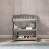 Child Craft Arch Top Infant Changing Table, Water-Resistant Pad and Safety Strap, Anti-Tip Kit Included to Prevent Tipping, Baby Safe Finish - 2 of 4
