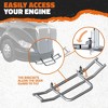 Mockins 90" x 11.5" x 25.5" Front Bumper Guard with Mounting Brackets - 4 of 4