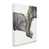Stupell Industries Cute Baby Elephant Family Animal Watercolor Painting Canvas Art - 2 of 4