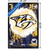 Trends International NHL Nashville Predators - Maximalist Logo 23 Framed Wall Poster Prints - 3 of 4