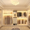 Besiost 120-In Closet Organizer with Wood Drawers, Closet System with Hanging Rods and Storage Shelves - 2 of 4