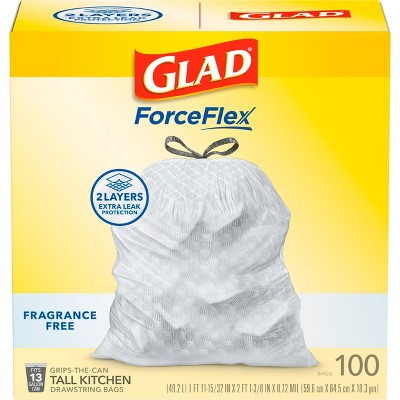 Glad ForceFlex Trash Bags