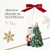 Spode Christmas Tree Snowman Tree Hugger Ornament - 4 of 4