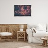Stupell Industries Dusky Forest Leaves Black Framed Floater Canvas Wall Art - 2 of 4