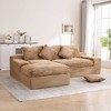 Dolonm Single Recliner Sofa: 300lb Capacity, Chenille Fabric, Ergonomic Design for Living Room/Study -6 Color - 4 of 4