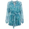VENUS Womens Crinkle Chiffon Romper - 3 of 4