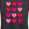 Women's - Barbie - Heart Grid Short Sleeve Graphic T-Shirt - 2 of 4