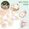 Unique Bargains Silk Fake Plum Blossom Artificial Flower Heads - 4 of 4
