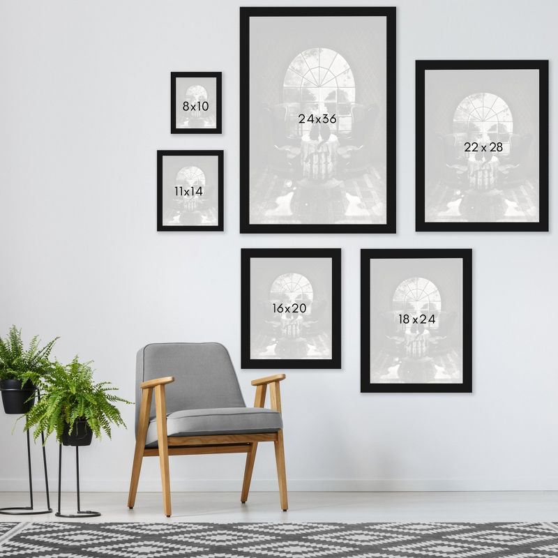 18x24 Framed Print  'Room Skull' by Ali Gulec Design Wall Art - Americanflat, 4 of 5