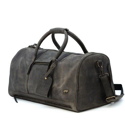 Canvas Travel Duffel Bag Khaki - Hearth & Hand™ With Magnolia : Target