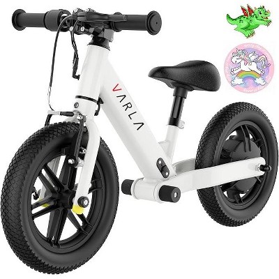 VARLA Flyer Electric Bike for Kids, 12 Inch Electric Balance Bike for Kids Ages 3-6, Kid Electric Motorcycle, 120w Boys & Girls E Bike with Adjustable Seat