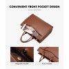 Laptop Tote Bag for Women, Office Work Bag Briefcase fit for 15.6 inch Laptop - 4 of 4
