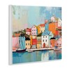 Stupell Industries Seaside Neighborhood Painting, 12" x 12" - 3 of 4