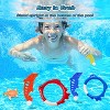 Jasonwell Pool Diving Toys – 25PCS Water Toys with Dive Sticks, Rings, Torpedo Bandits, Fish, and More for Kids, Teens, and Adults - 3 of 4