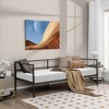 Tangkula Twin Metal Daybed Frame Dual-use Platform Sofa Bed for Living Room Bedroom - 3 of 4