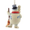 Jim Shore 4.25 In Frosty 2021 Dated Ornament Snowman Dated Tree Ornaments - 2 of 3