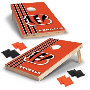 NFL Cincinnati Bengals 2'x3' Wood Cornhole Set - 1 of 4