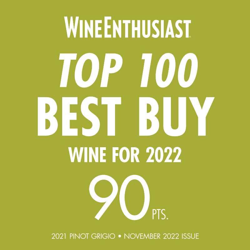 SEAGLASS Pinot Grigio White Wine - 750ml Bottle, 4 of 8