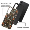 BONGEEK Case Compatible with Samsung Galaxy S23,Scratch Resistant Hybrid 2-Layer Hard Shell Bright Phone Case, Bookshelf Halloween - 2 of 4