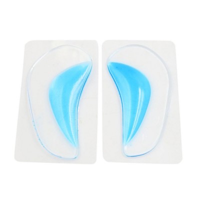 Unique Bargains 1 Pair Foam Unisex Foot Heel Insert Pad Height