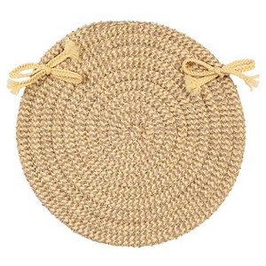 Colonial Mills Softex Check - Pale Banana Check Chair Pad, 1 Pc - 1 of 2
