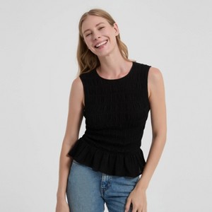 Blusa fruncida para mujer - Universal Thread™