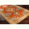 Mark & Day St Elmo Washable Woven Indoor Area Rugs Bright Orange - 4 of 4