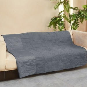 Waterproof Dog Blanket for Couch Bed, Washable Non-slip Bed Sofa Furniture Protector Mat for Dogs Cats, Kritter Planet - 1 of 4