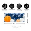 Evergreen Plaid Pumpkins Sassafras Indoor Outdoor Switch Doormat 1'10"x22" - 4 of 4