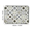 Unique Bargains Flowers and Leaves Dish Drying Mat - 4 of 4