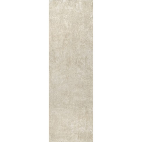 Cloudscape Washable Solid Shag White Rug