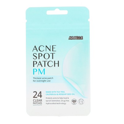 Avarelle Acne Spot Patch PM 24 Round Patches