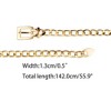 Elerevyo Women's Adjustable Waist Link Chain Belt for Jeans Dresses - 3 of 4