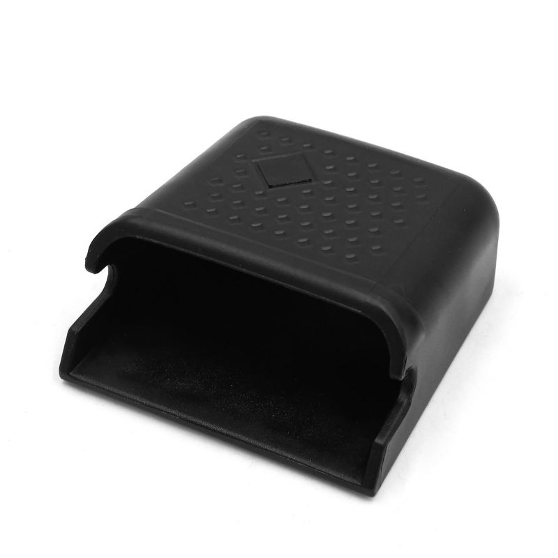 Unique Bargains Plastic Adhesive  Holder Storage Sundries Pocket  for Car Home Black 3.3" x 3.2" x 1.5", 4 of 5