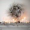 Sullivans Artificial Heavily Flocked Mini Christmas Wreath  Green-White  Indoor Christmas DÃƒÂ©cor - 3 of 4