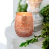 Pavilion Gift Company - Love - 10 oz - 100% Soy Wax Electroplated Candle Scent: Cotton - Flame Candles - 2 of 4